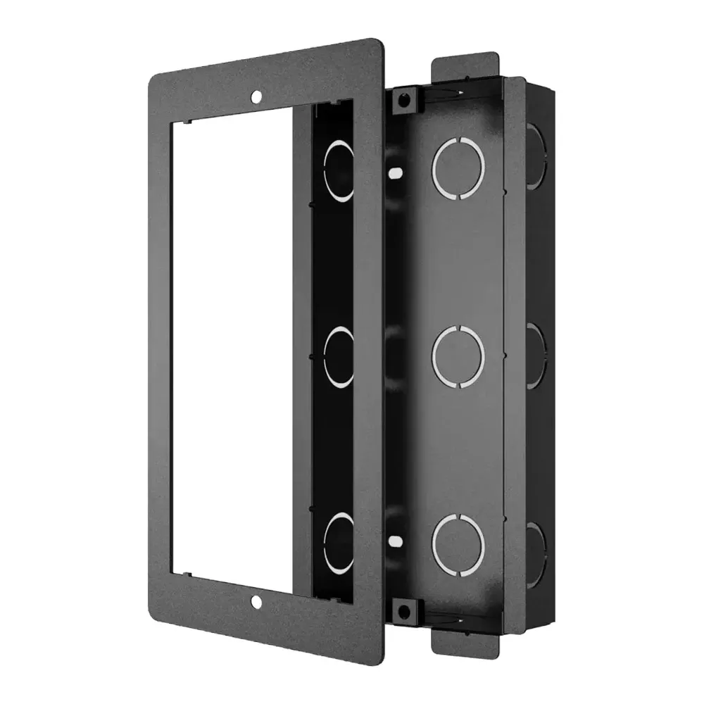 Монтажний комплект для врізного монтажу панелей виклику серій R20K та R20B Akuvox Black (87-00064) Київ - фото 4