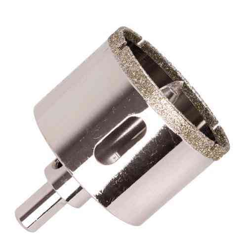 Свердло корончате алмазне по склу та кераміці 55мм з центрувальним свердлом Alloid Одеса