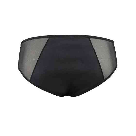 Мужские слипы на молнии Passion 042 SLIP TIMMY XXL/XXXL Black, экокожа, сетка Sex Aura Киев