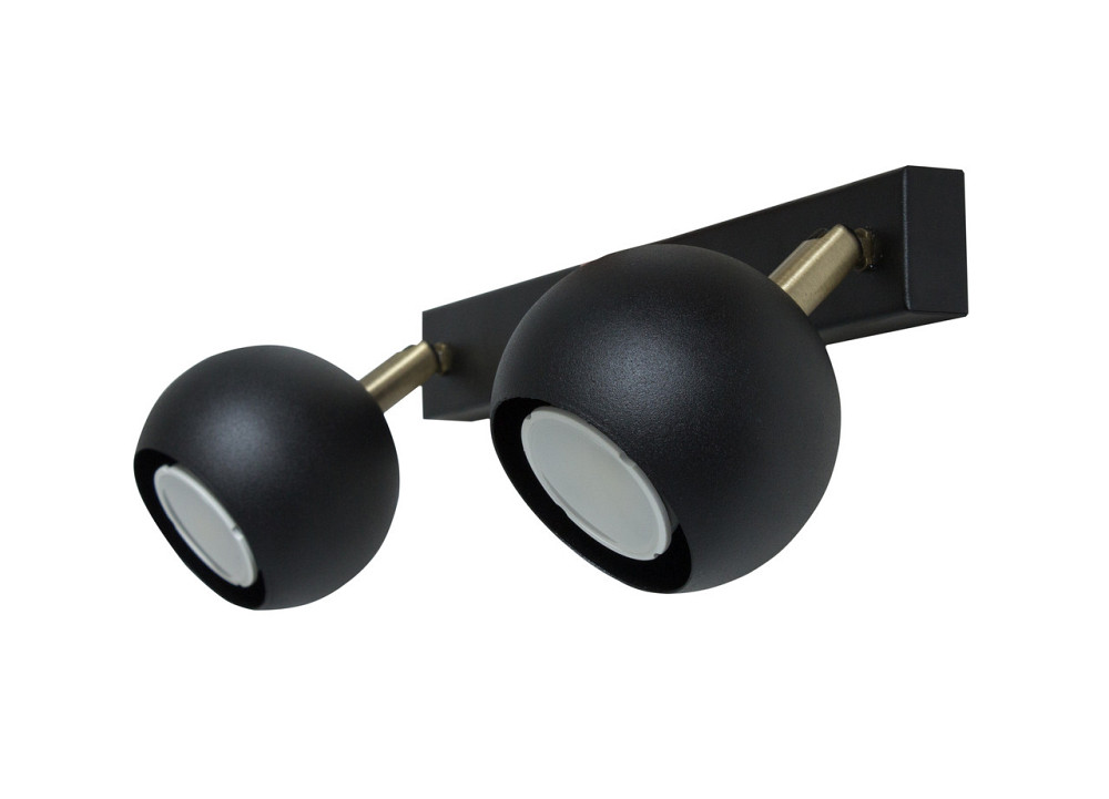 Світильник на планці з поворотними плафонами Е27-2 Core NL 11151-2 BK Київ - фото 3