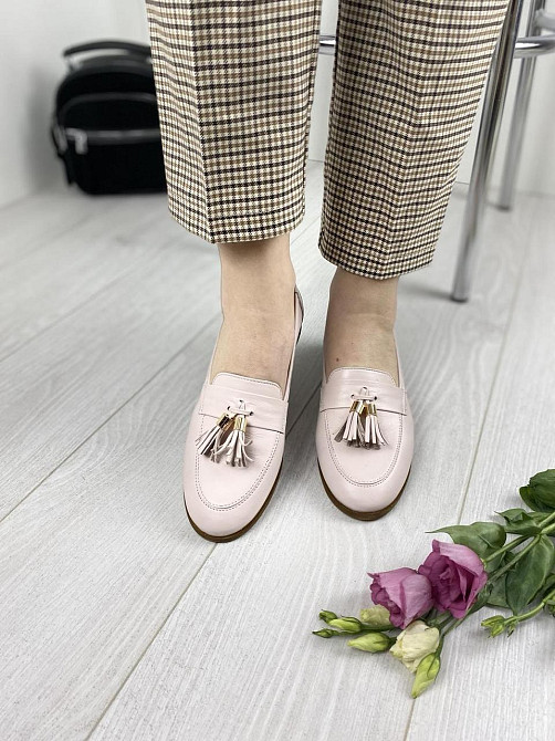 Kadar Туфлі жіночі KADAR 00-0868003 пудра (весна-осінь, шкіра натуральна) (3202) Коломыя - изображение 8