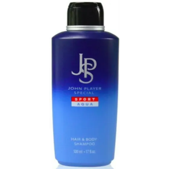 Чоловічий шампунь і гель для душу JSP John Player Special Sport Aqua Hair & Body Shampoo 500 мл Львів