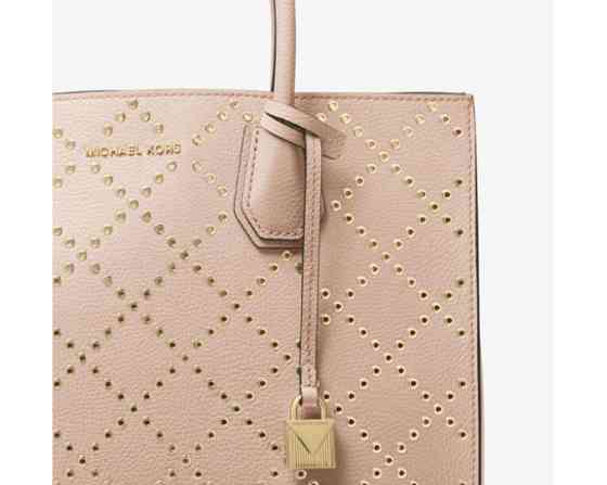 Женская сумка в стиле Michael Kors Mercer Grommeted small rose Киев