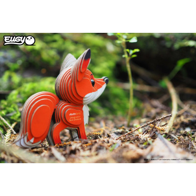 Пазл Eugy 3D Зоопарк Червона лисиця (XEG-072) Вінниця - фото 7