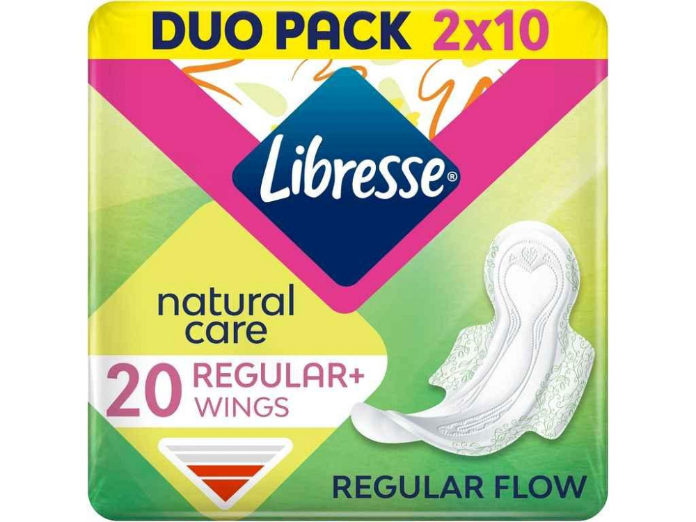 Прокладки гигиенические Дени 4к. 20шт Natural Care Normal ТМ Libresse Киев - изображение 1