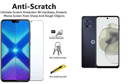 Защитное стекло NeoGlass для Motorola Moto G73, Moto G73 5G – ультрапрозрачное и устойчивое Киев