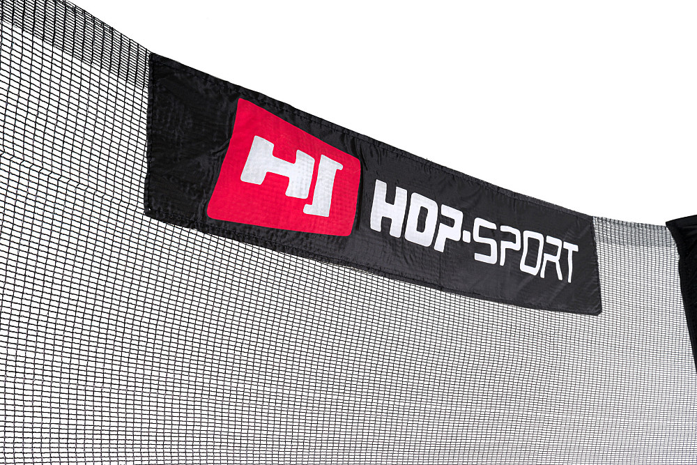 Батут Hop-Sport 10ft (305см) черно-зеленый с внутренней сеткой (4 ноги) Киев - изображение 9