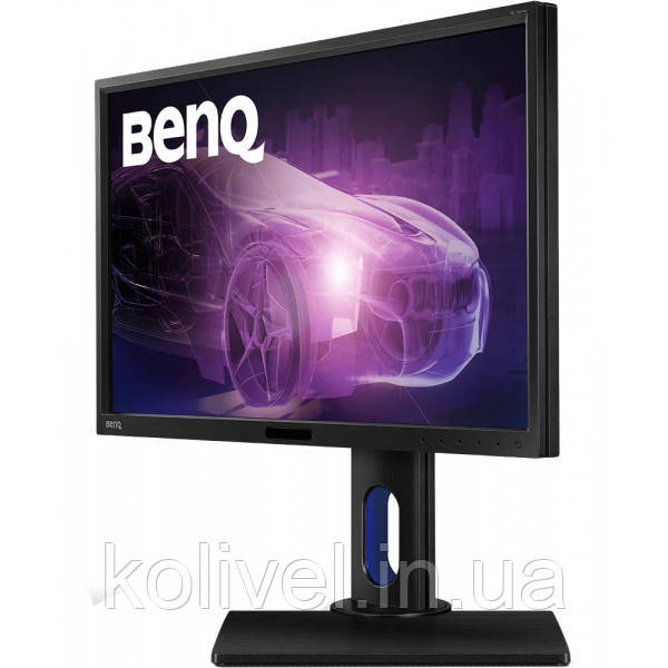 TFT 23.8" BenQ BL2420PT, QHD, IPS, DVI-DL, DP, HDMI, USB, Pivot, HAS, колонки, чорний (BL2420PT) Київ - фото 3