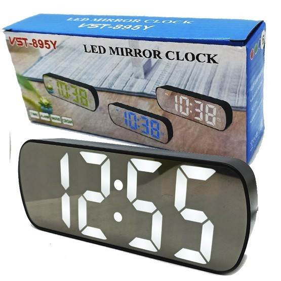 Настольные часы от сети+батарейка ART-895Y-4 (100 шт) Одесса - изображение 1