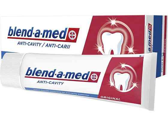 Зубна паста 75мл Анти-карієс Original ТМ Blend-a-med   Solmir Київ