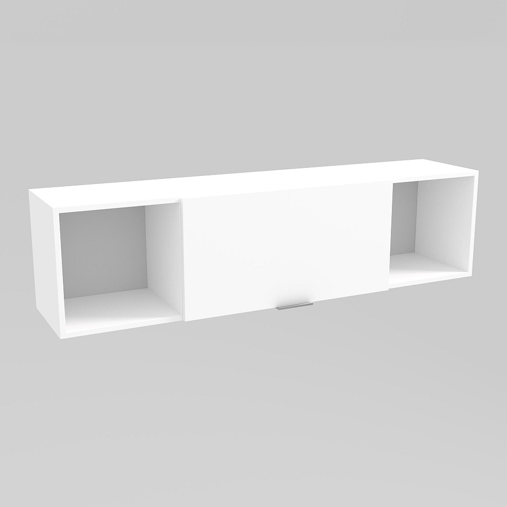 Полиця навісна К-14, Білий, 1400/318/360 Львів - фото 1