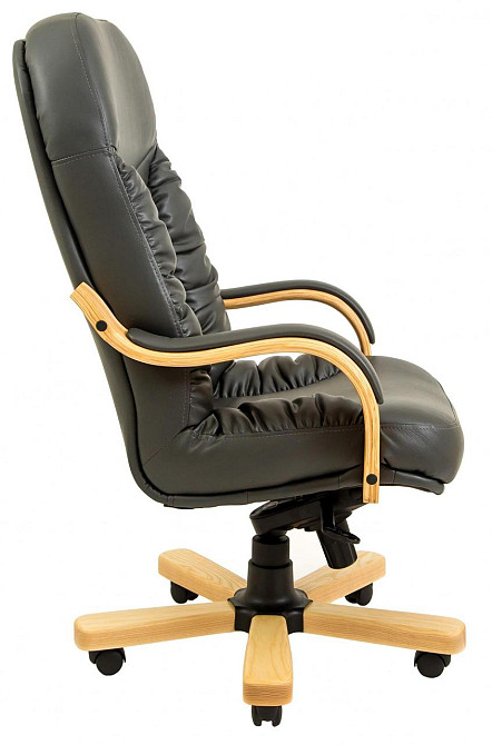 Офисное Кресло Руководителя Richman Buford Fly 2230 Wood Lux Beech M1 Tilt Черный Киев - изображение 3