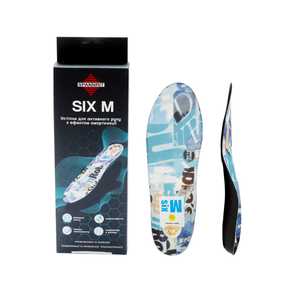 Ортопедична устілка зі спіненого поліуретану Sunbed Six M Дніпро - фото 1