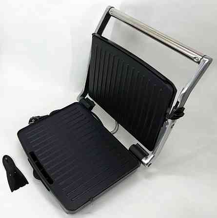 Гриль прижимной Crownberg CB-1067, Электрический контактный гриль для дома с терморегулятором 2000Вт AX-93 Львов