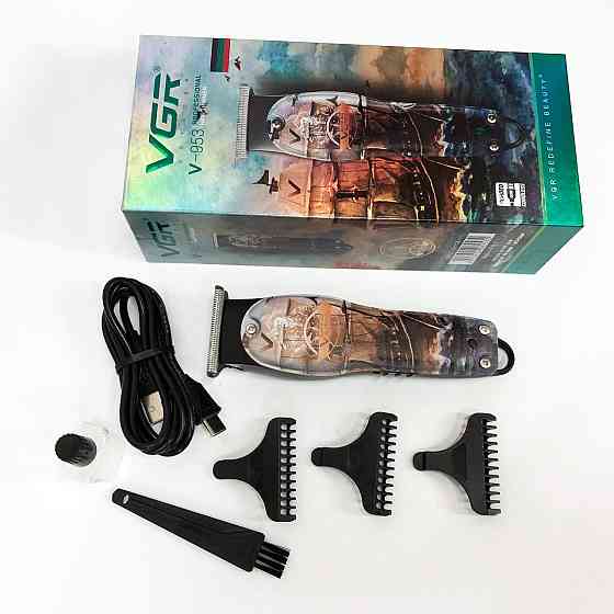 Машинка для стрижки хороша VGR, Тример для складної стрижки волосся, Професійний бездротовий тример BJ-42 Київ