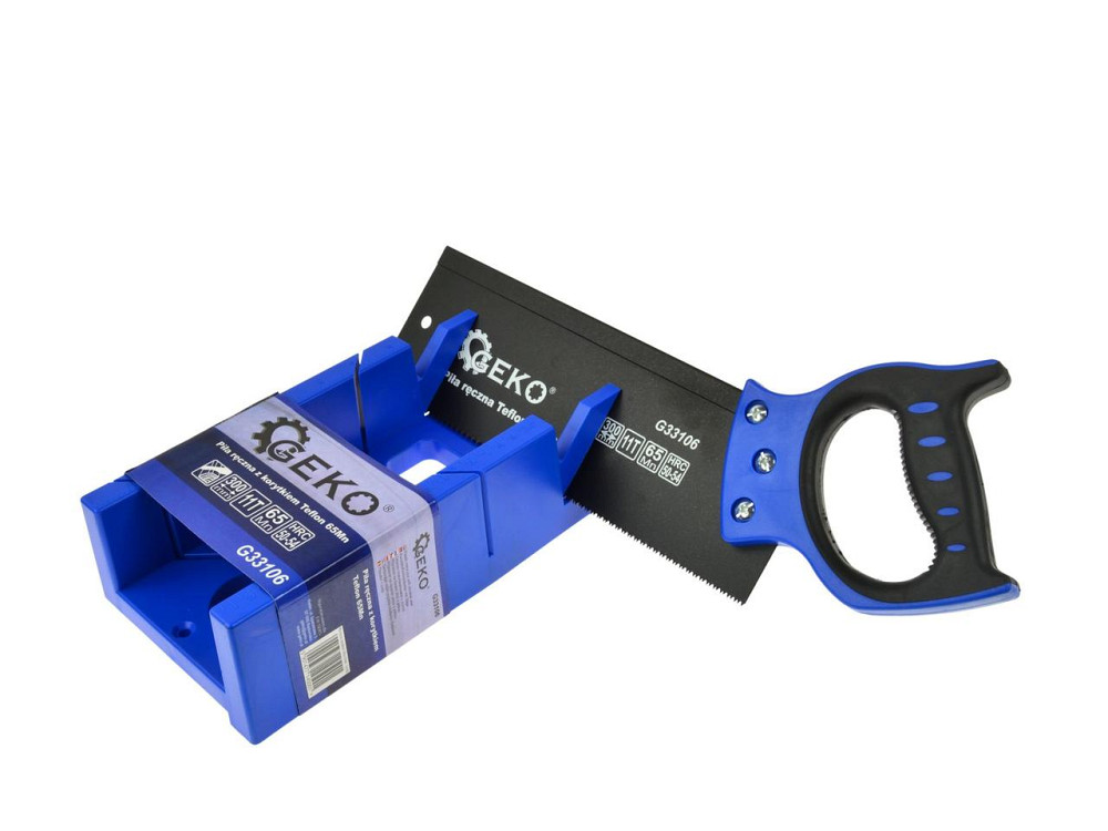 Пилка деревини стусла "GeKo" тефлонова (11зуб./дюйм) 300мм зі стуслом шириною 100мм Київ - фото 5
