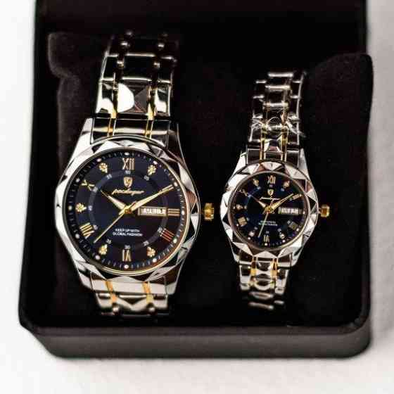 Комплект годинників для пари Poedagar Stava Couple (жіночі та чоловічі) 2 шт. Вінниця