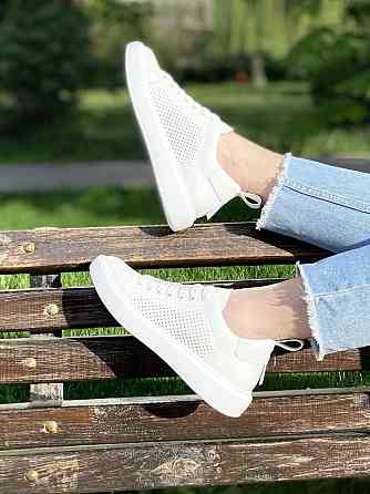 Kentro Кросівки жіночі KENTO 1527 білі (весна-літо, шкіра натуральна) (3498) Коломия