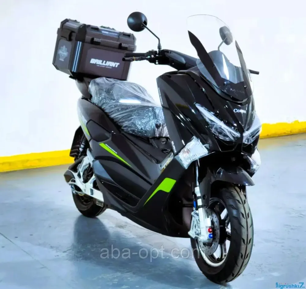 Електричний скутер Corso Brilliant 2000W-72V-32Ah Шини:120/70-12" +1 ЯЩИК БАГАЖНИК купити дешево Україна Одеса - фото 10