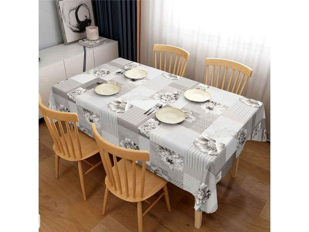 Клейонка на тканинній основі 1,37м х 20м 3-х шарова Фотопринт STS6167-2 ТМ DARIANA Київ - фото 1