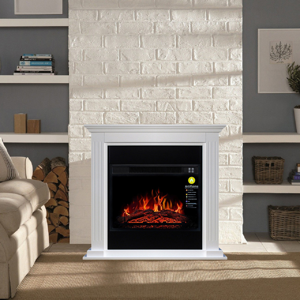 Камінокомплект ArtiFlame MARTA AF23S БІЛИЙ Б'ЯНКО (зі звуком) Львів - фото 3