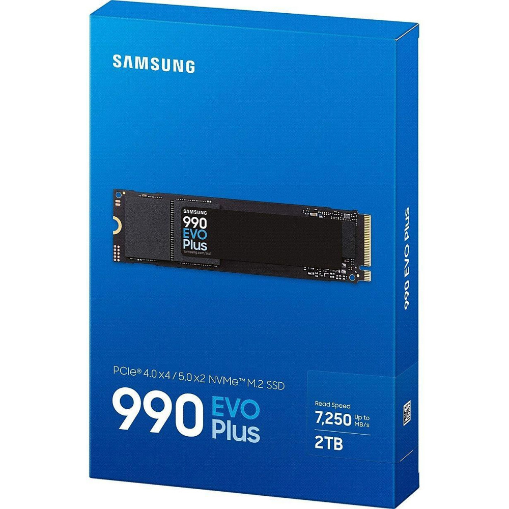 Накопичувач SSD 2ТB Samsung 990 EVO Plus M.2 2280 PCIe 5.0 x2 NVMe V-NAND TLC (MZ-V9S2T0BW) ( 80.15 х 22.15 х Харків - фото 5