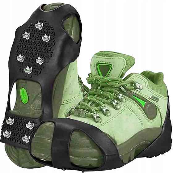 Льодоходи на взуття 44-47 розмір по 10 шипів Trizand (24735) Нововолинськ