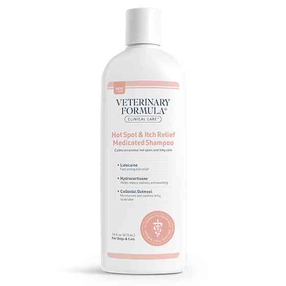Veterinary Formula Clinical Care Hot Spot&Itch Relief Medicated Shampoo ВЕТЕРИНАРНА ФОРМУЛА АНТИАЛЕРГЕННИЙ дерматокосметичний шампунь від свербежу Київ