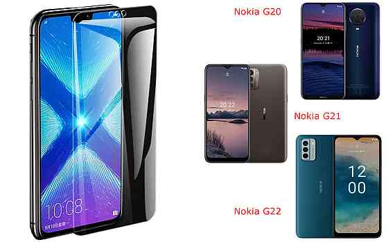 Защитное стекло NeoGlass для Nokia G20, Nokia G21, Nokia G22 – ультрапрозрачное и устойчивое Киев