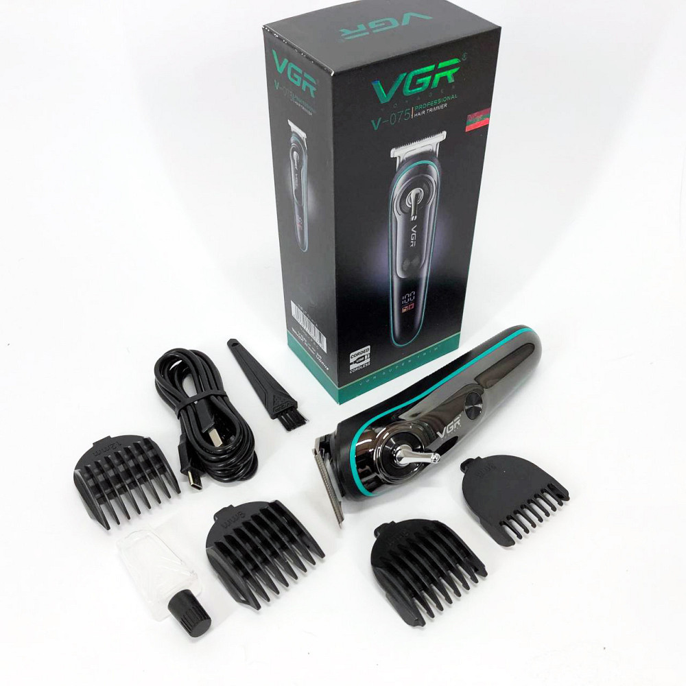 Електромашинка для волосся VGR, Машинка для стрижки на акумуляторі Машинка стрижки від акб VN-53 Львів - фото 10