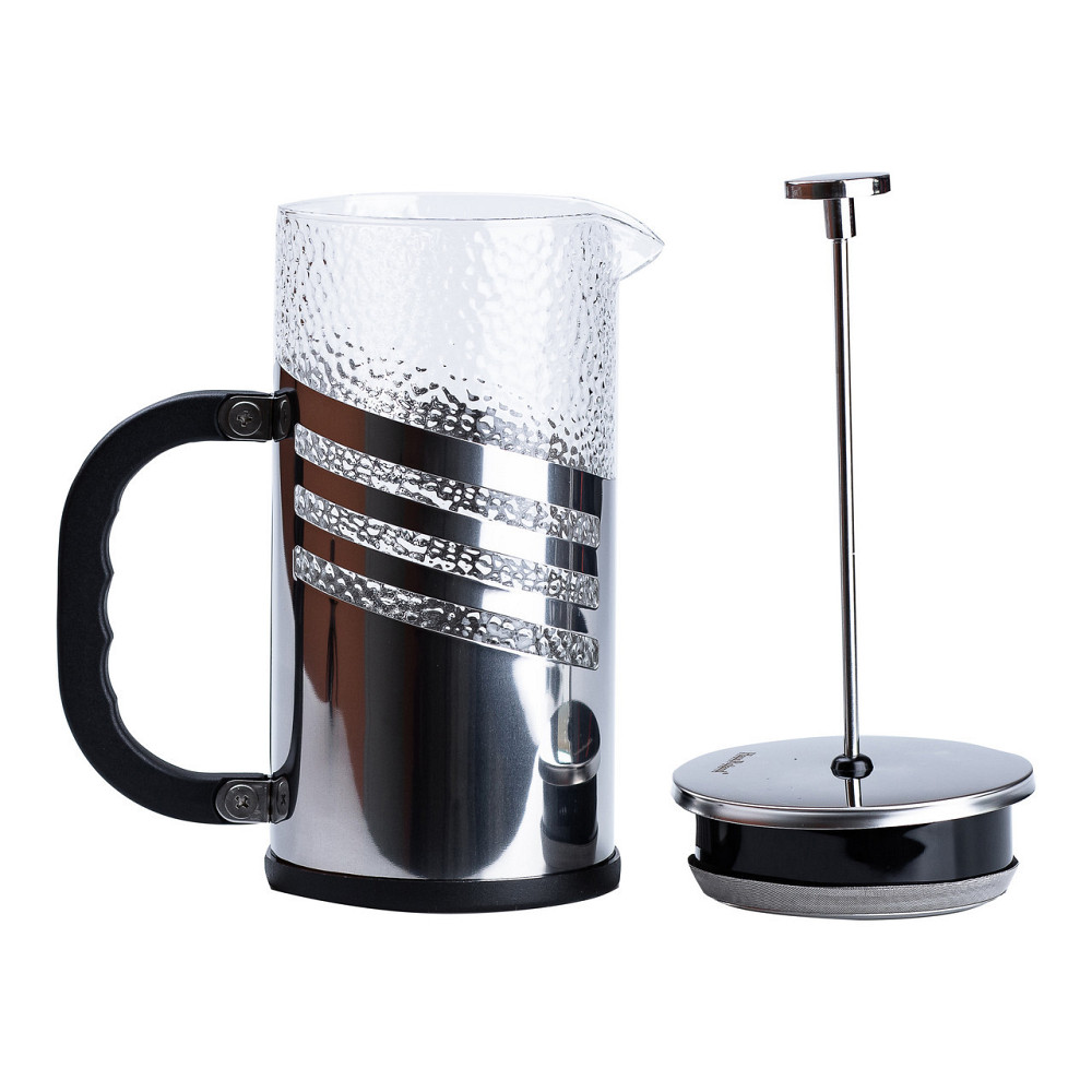 Френч-прес чайник з фільтром 1л Сріблястий Київ - фото 3