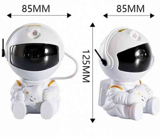 Лазерный ночник-проектор космонавт звёздного неба от USB Астронавт(космонавт) с пультом Винница