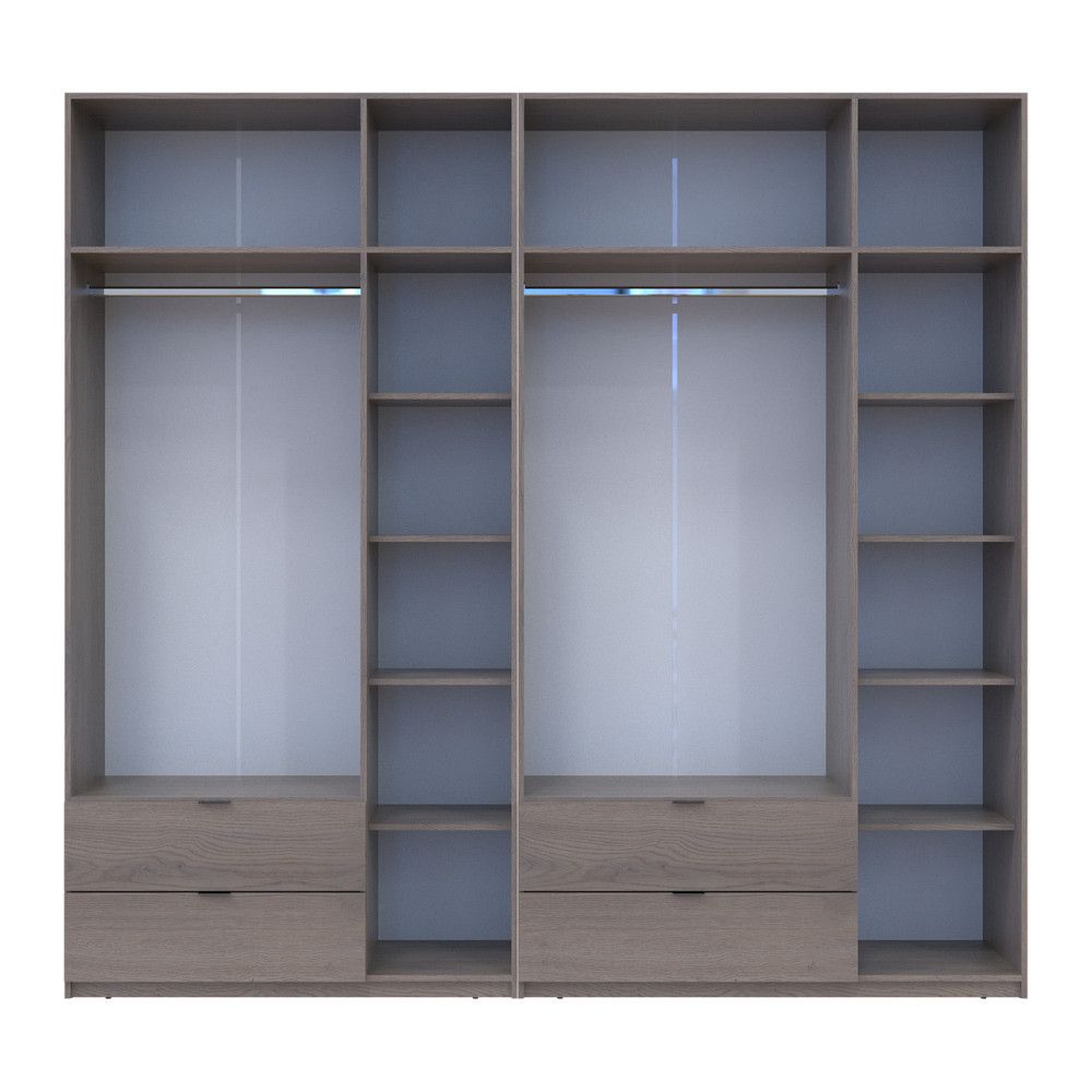 Комплект шаф для одягу Doros Лукас (2 шт.) 255х50х240 см Канноло (DRS-011851) Дніпро - фото 7