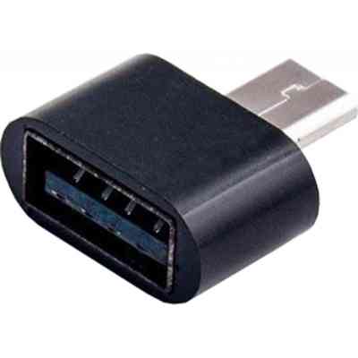 Переходник OTG USB 2.0 AM to Micro 5P white Dengos (ADP-008-WHITE) Винница