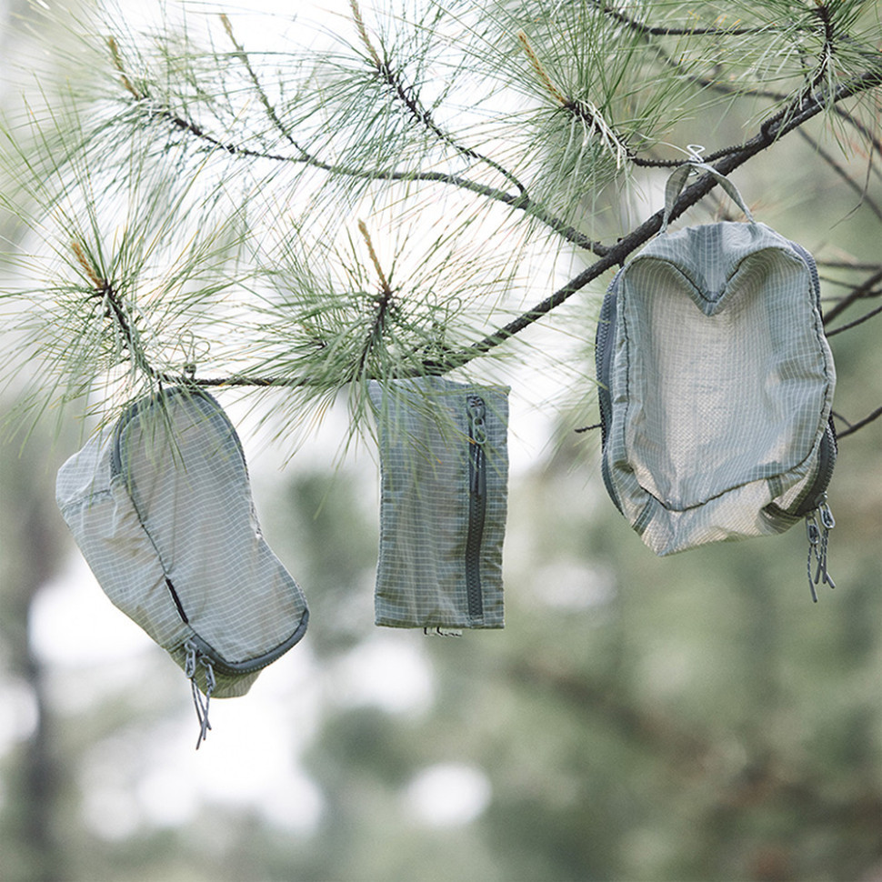 Косметичка Naturehike CNK2350XB010, 20х10х10 см, сірий Рівне - фото 3