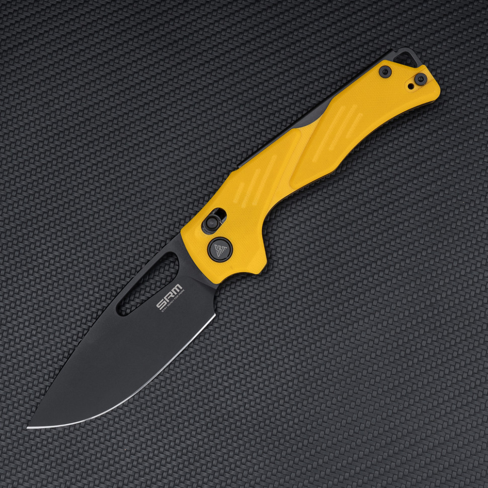 Ніж складаний SRM Mirage 239X-GY, жовтий Киев - изображение 6