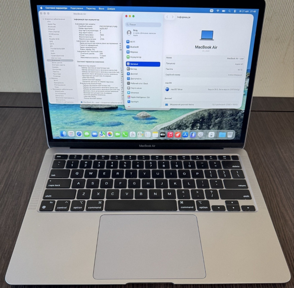 Macbook Air 13” M1 16/256Gb Space Gray. Харків - фото 6