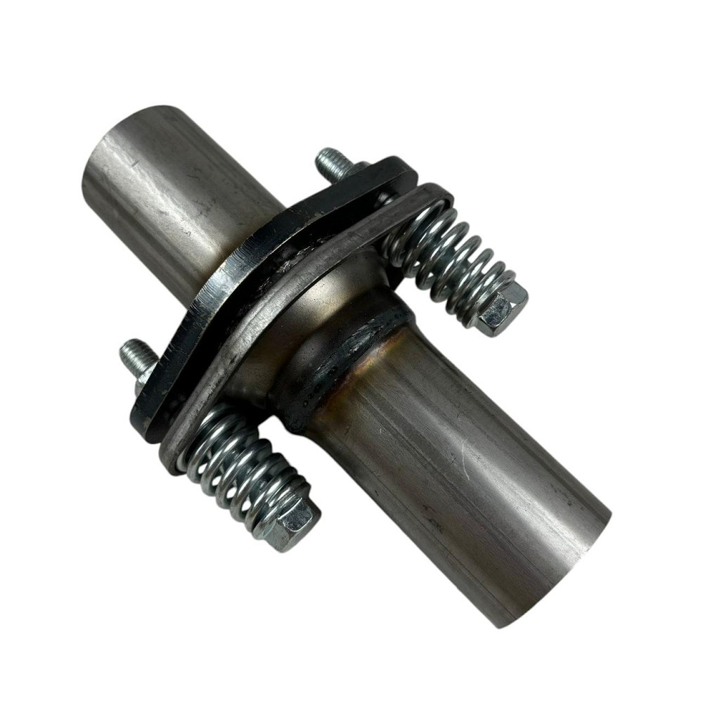 Фланець у зборі d45 мм демферний (фланці, прокладка, кріплення) нержавіюча сталь 409L Мукачево - фото 2