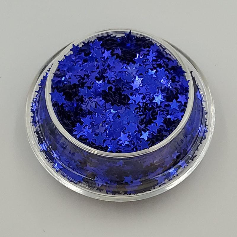 Конфетти Звездочки жосткие 15 г 1 см синий Киев - изображение 2