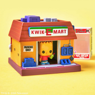 Фигурка Funko Pop набор Bitty Pop! Town - Барт Симпсон и Квики-Март (83684) Винница - изображение 7