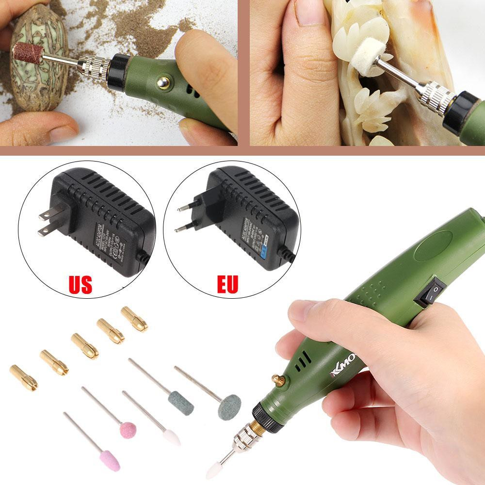 Гравер HILDA JD5202 з набором насадок, 18 В Київ - фото 9