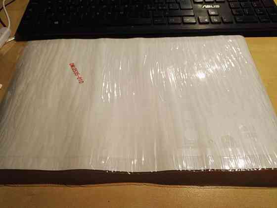 Новогодние силиконовые наклейки на окна Город 25 на 35 см белый Киев