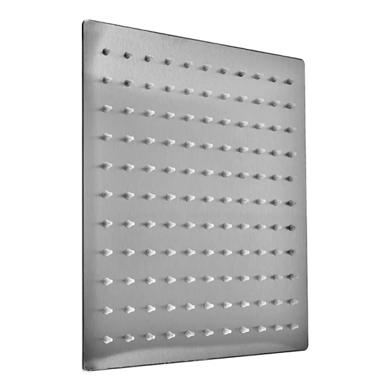 Верхній душ Zerix SH-006.SUS-25x25cm (нерж. сталь) (ZX5009) ( 37377 ) Харків