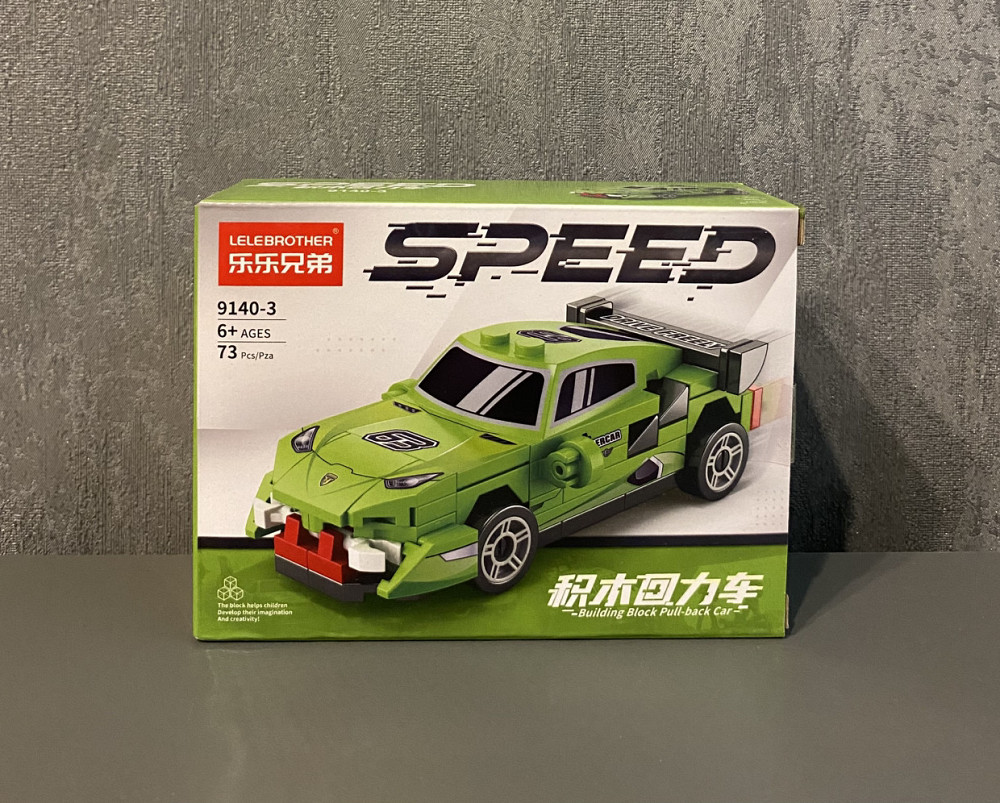 Конструктор SPEED Lamborghini Aventador (73 деталі) сумісний з LEGO Київ - фото 4