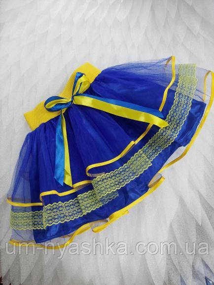 Синя спідниця під вишиванку Кривий Ріг - фото 2