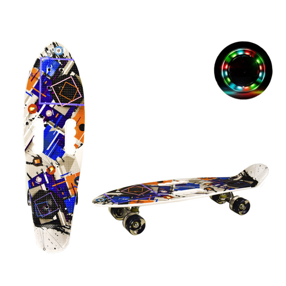 Пенни борд Bambi SC20444 колеса PU свет, 68х20 см Винница - изображение 2