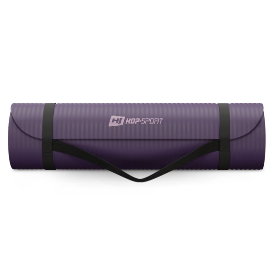 Коврик для йоги Hop-Sport HS-NB010GM NBR 1см баклажановий Київ