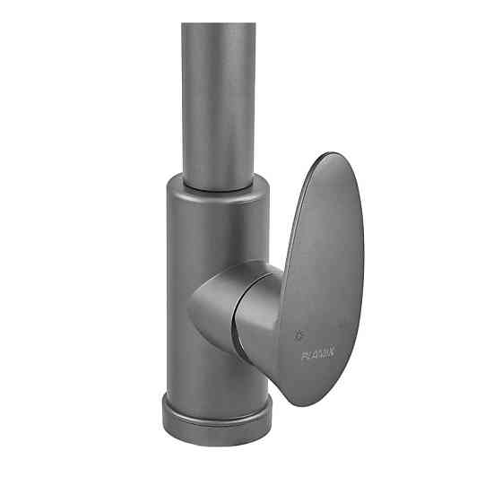Змішувач для кухні Plamix Cezar-017 Set Graphite Refl.Black з силіконовий вилив (з підведенням) (PM0742)   ( 29654 ) Харків