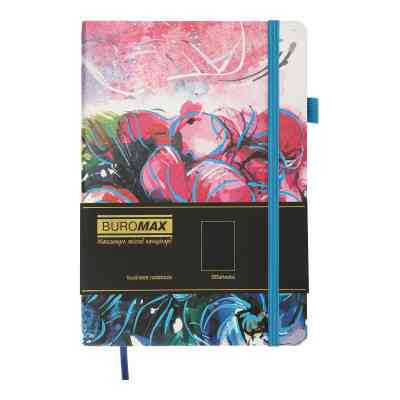 Книга записна Buromax Cherie А5 96 аркушів, без лініювання синій (BM.295005-02) Вінниця