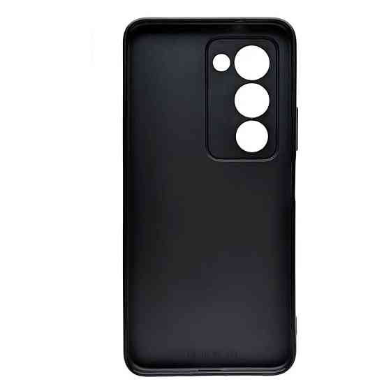 Xiaomi Poco M7 4G Чехол силиконовый Карбон (черный) Одесса